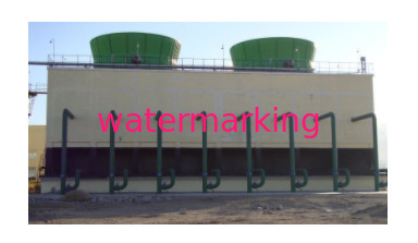 Конкретный стояк водяного охлаждения воды