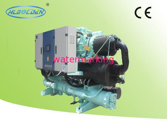 Тип охладитель винта ODM 241KW OEM охладителя воды пластичный с компрессором Hanbell